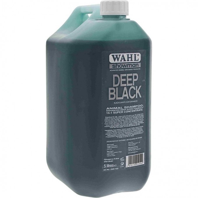 Шампунь для животных WAHL Deep Black Shampoo 5 л 2999-7560